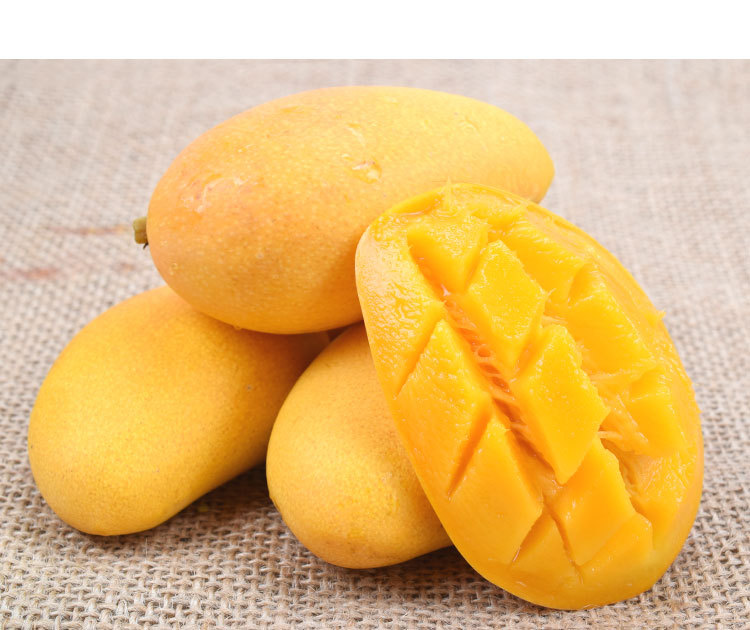 海南小台农芒果 鲜芒果 香芒 国产水果 新鲜芒果 一盒4斤