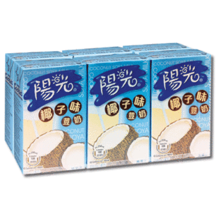 香港 阳光豆奶(椰子味)375ml*24