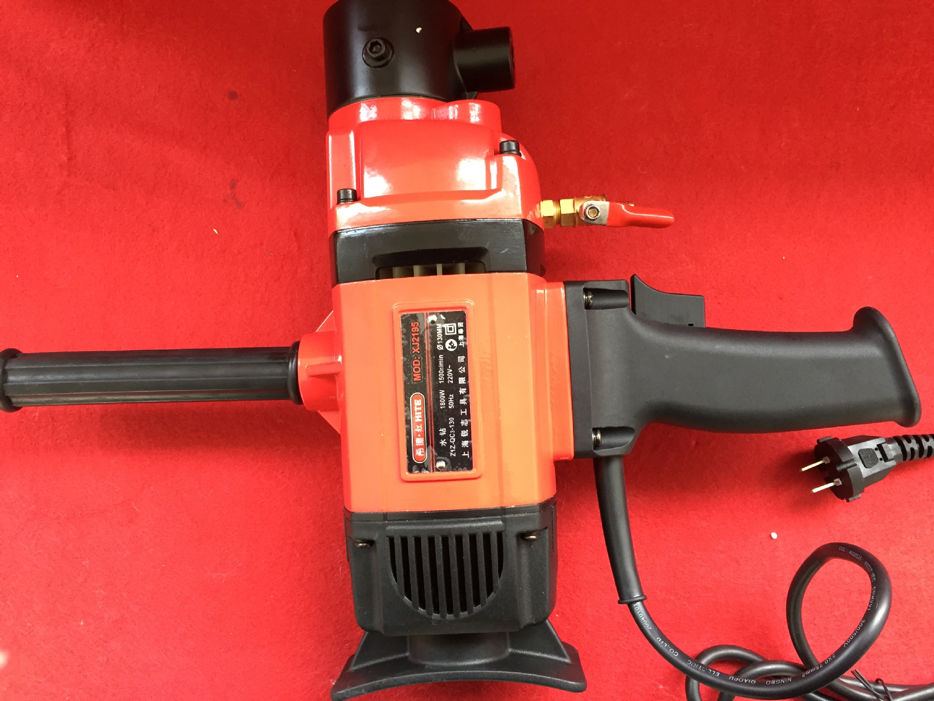 厂家直销 手提式钻孔机开孔机金钢石钻孔机水钻 无水封