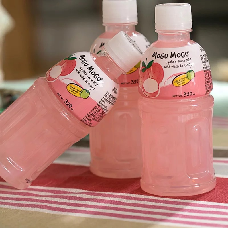 批发供应 泰国进口饮料磨谷磨谷椰肉荔枝汁 320ml*24瓶/箱 热销品