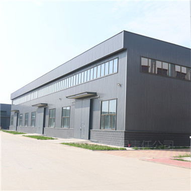 搭建 钢结构厂房工程 加工抛丸除锈钢构件 防腐蚀 使用寿命长