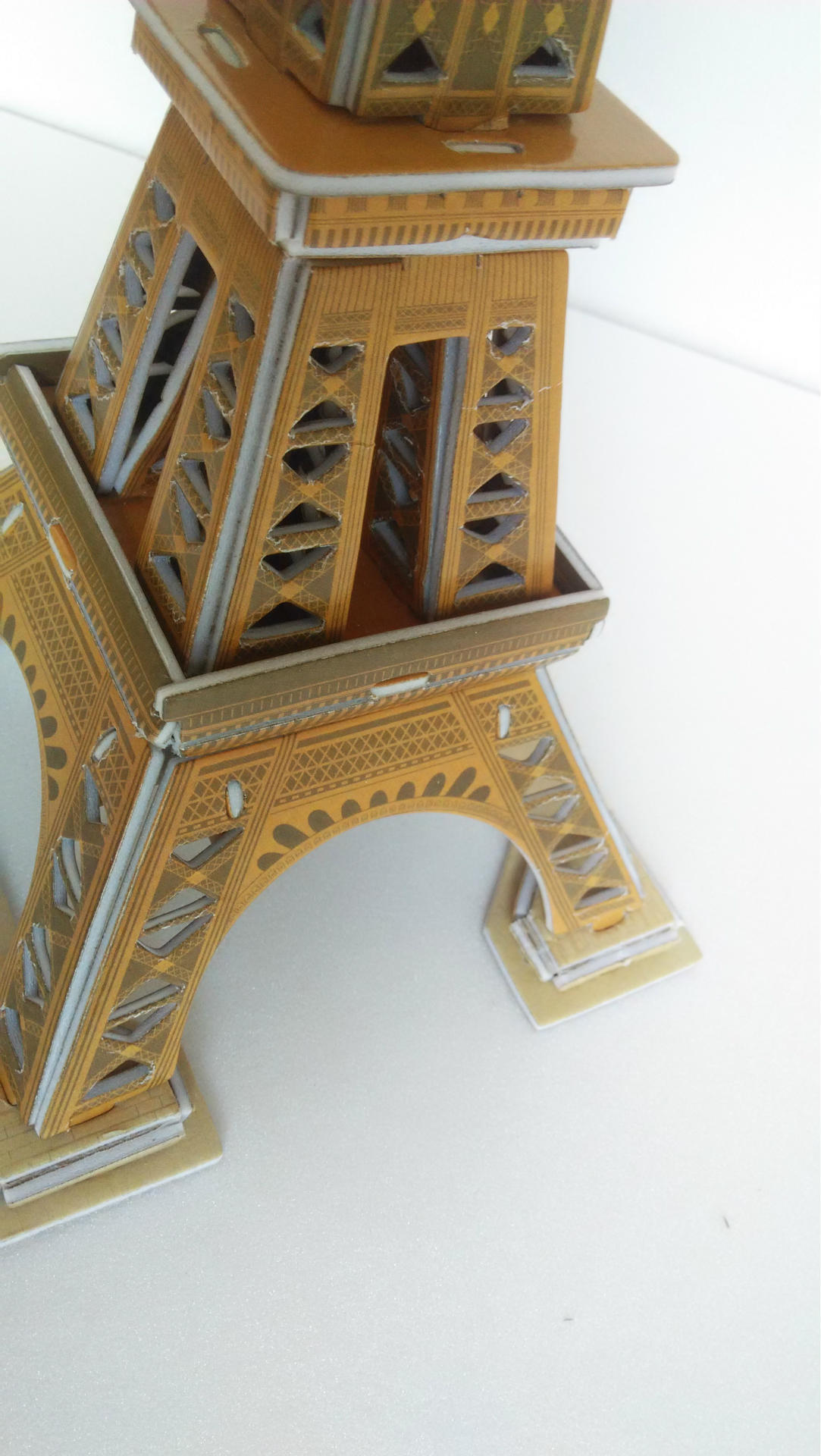 埃菲尔铁塔 纸质3d立体拼图 创意diy手工儿童益智玩具 地摊热卖