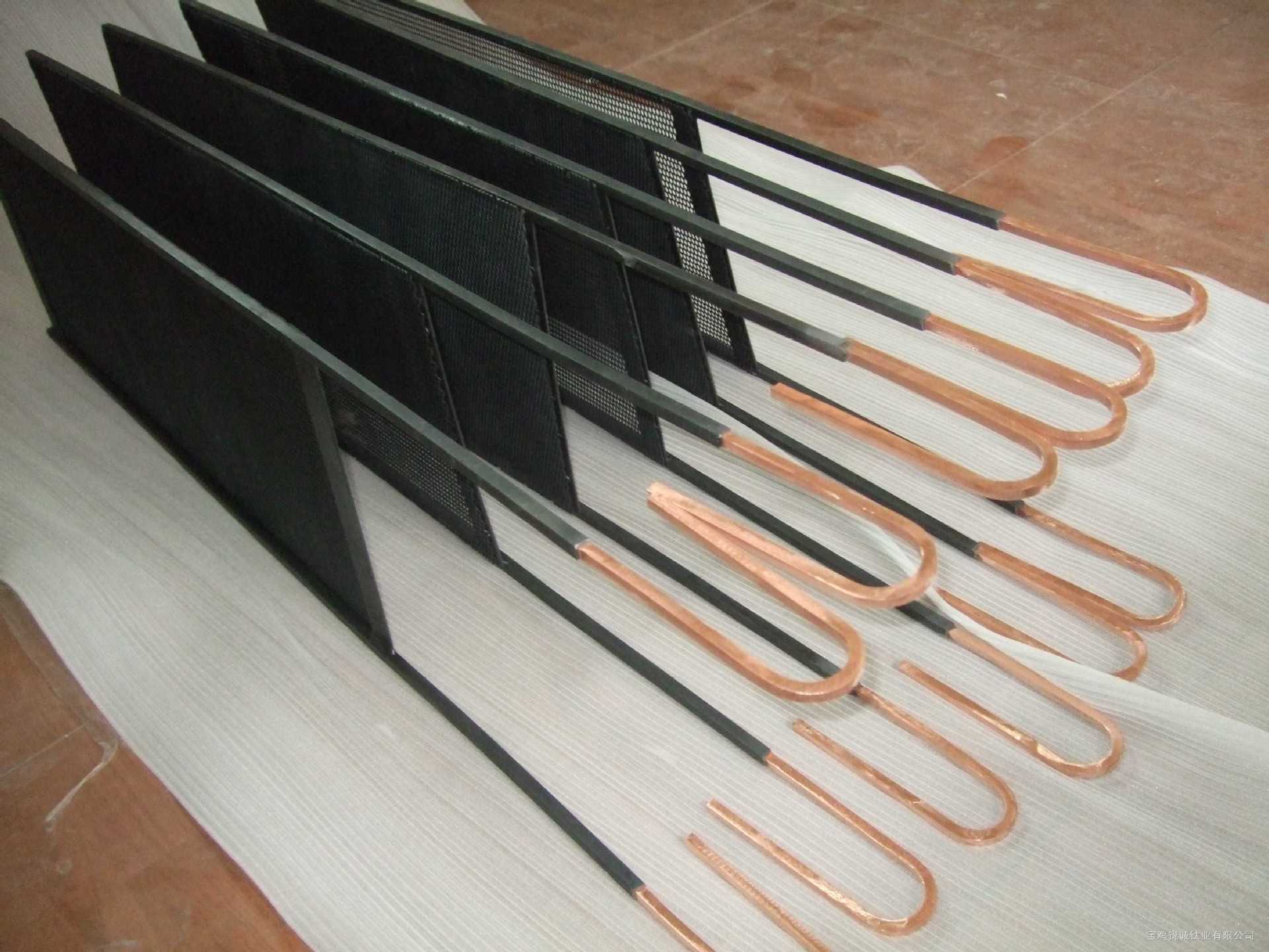 供应次氯酸盐电解用钛阳极板 污水处理电解阳极板