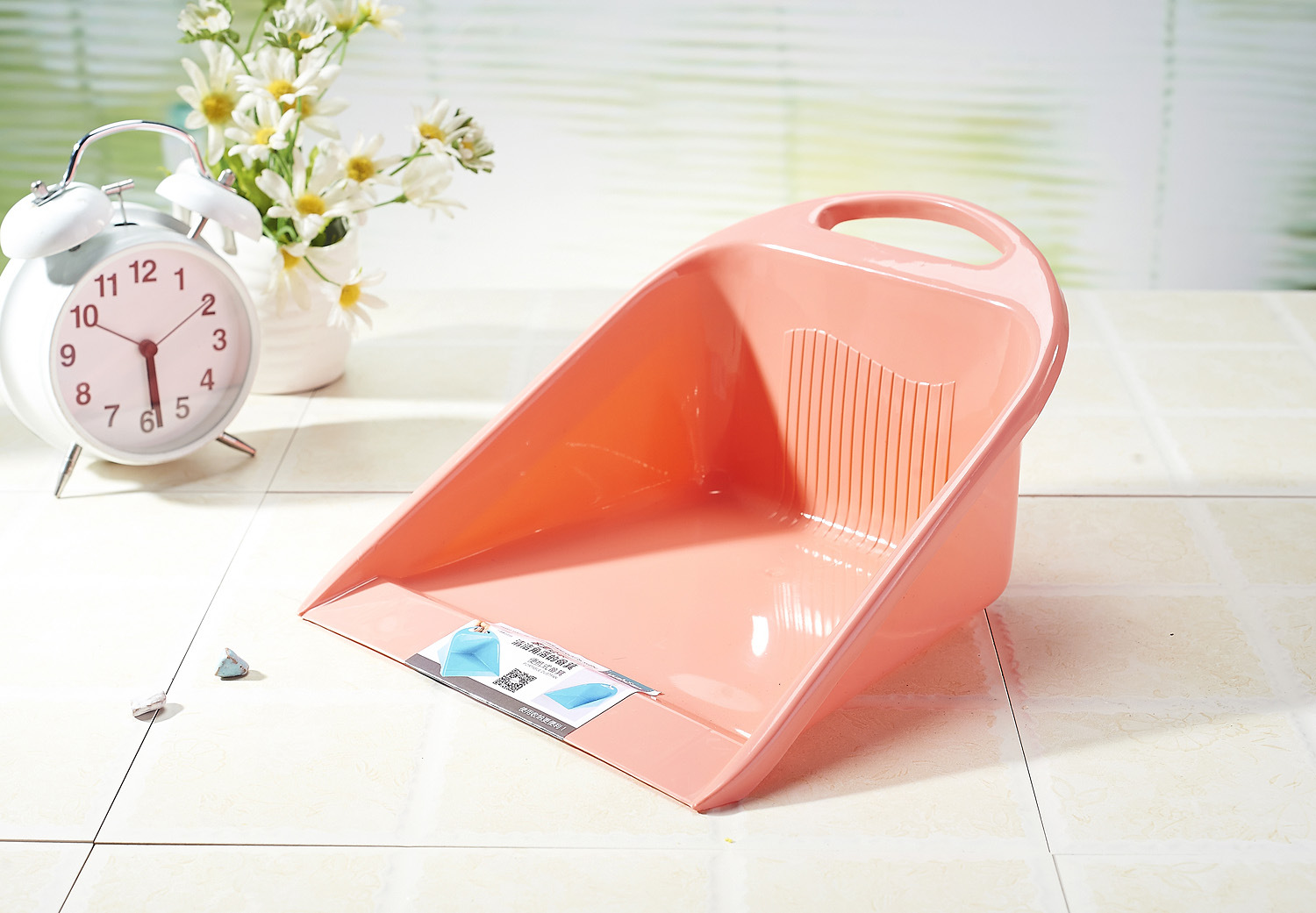 0468大号塑料簸箕手提式畚斗垃圾斗清洁垃圾铲塑料畚斗