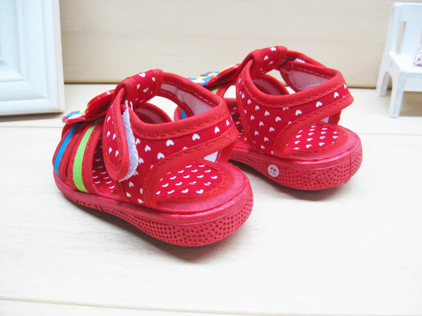 夏季新款 米奇卡通叫叫鞋 儿童帆布宝宝鞋 婴儿童凉鞋批发 501