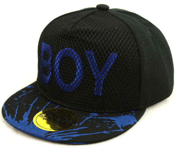 浙江金华春夏新款韩版潮boy儿童嘻哈街舞帽子网纱平沿棒球帽c072价格