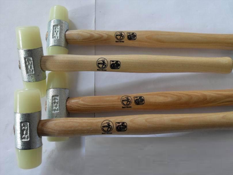 32德国尼龙锤 猎人牌黄胶锤 hunter胶锤 西德安装锤 白色尼龙锤