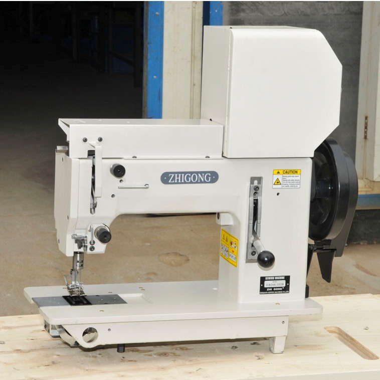 gb266-102b双针皮革缝纫机,双针