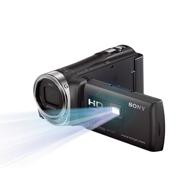 特价行货索尼摄像机pj350 带投影仪高清 wifi摄像机 摄录一体机