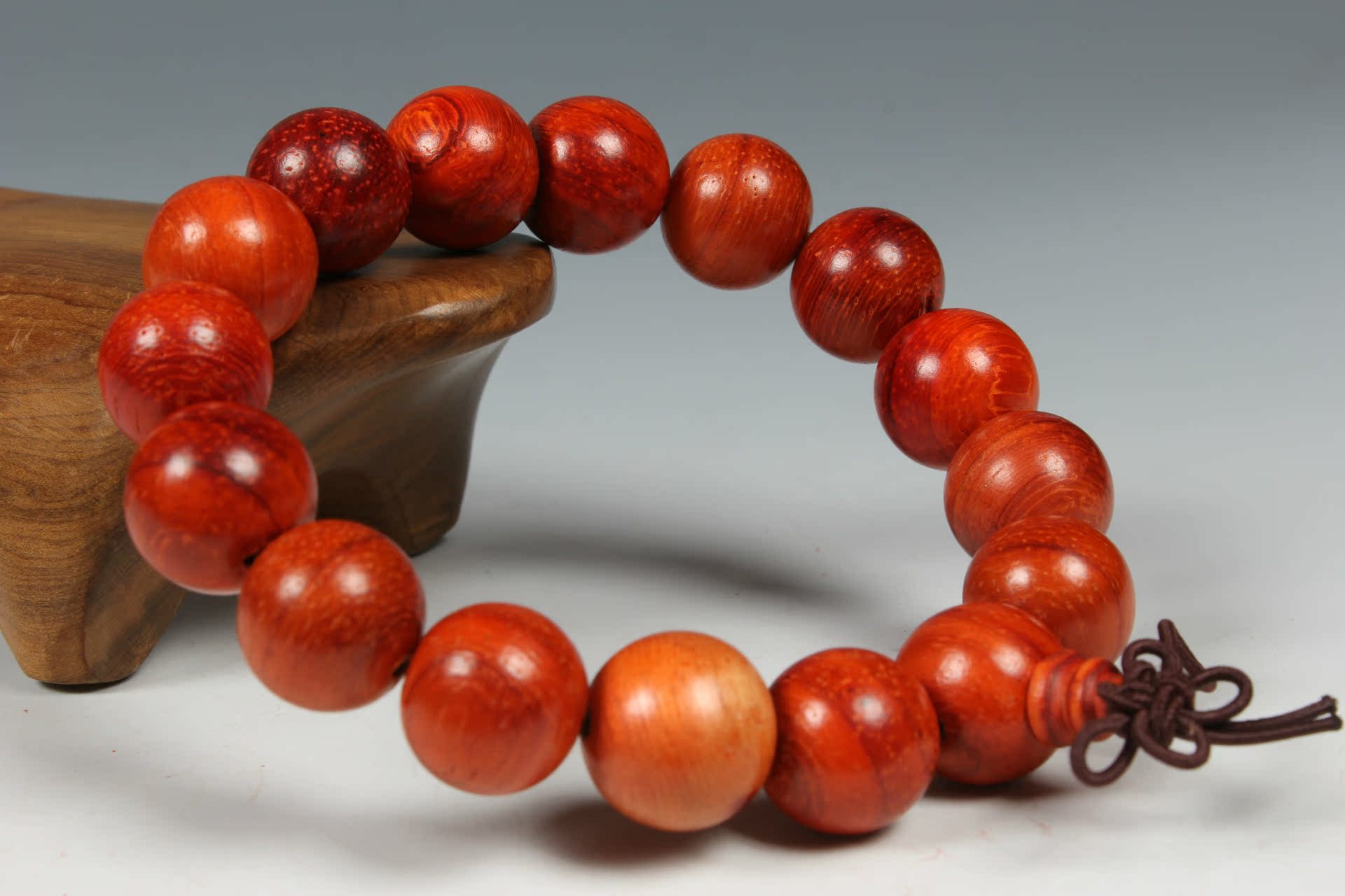 福建福州正品巴西红花梨佛珠念珠手串 男款手串女款情侣饰品 本命年
