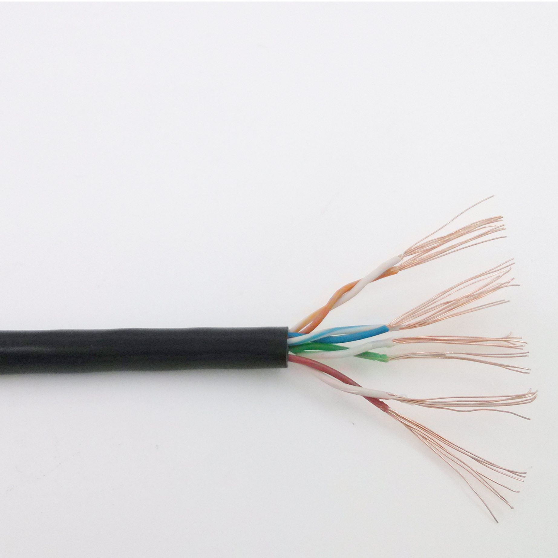 电脑连接线,网络跳线制作,路由器连接,电信机房   产品特性: 多股线