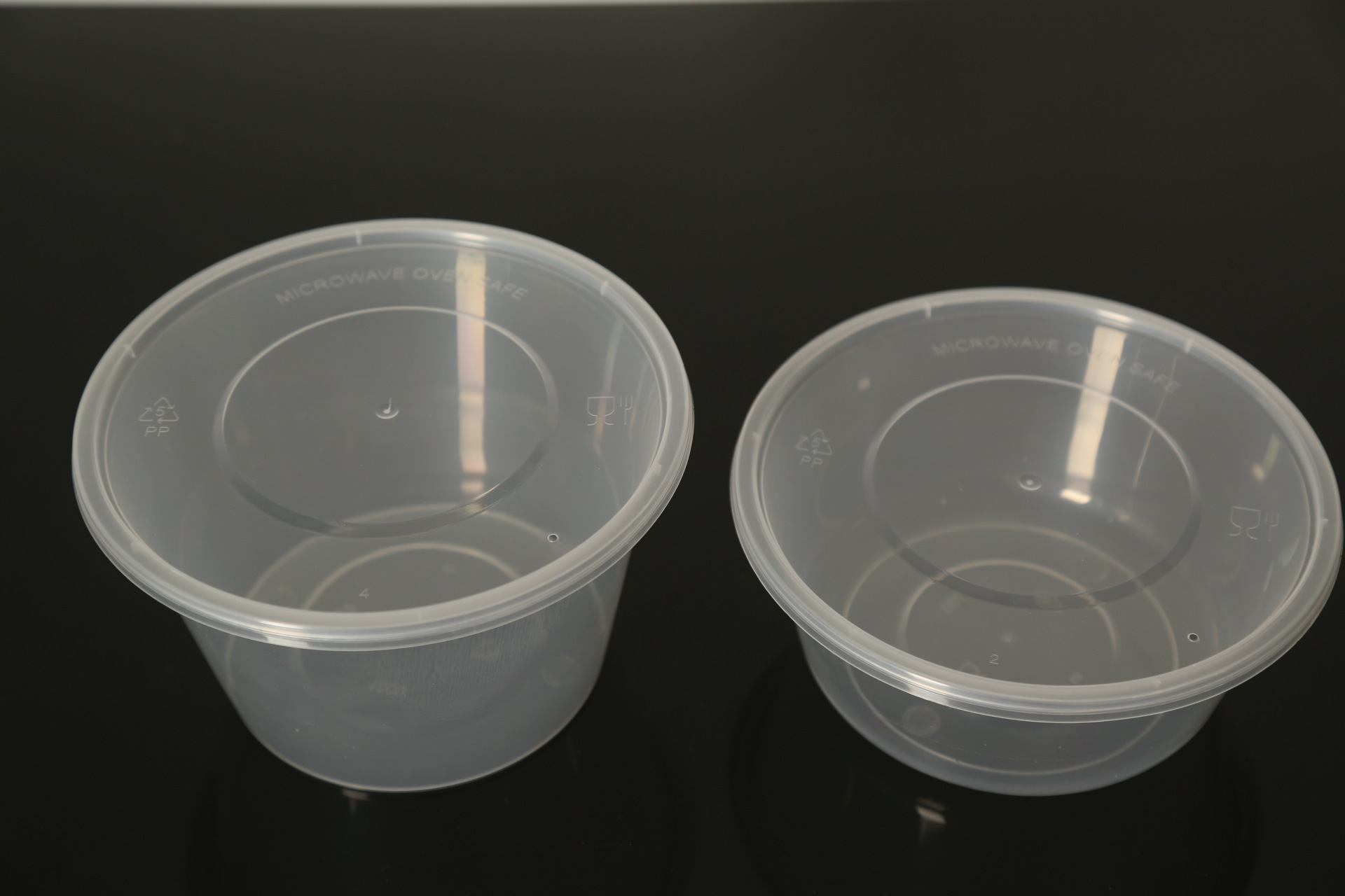 全新料加厚一次性胶碗 一次性塑料碗一次性汤碗 打包碗快餐750ml