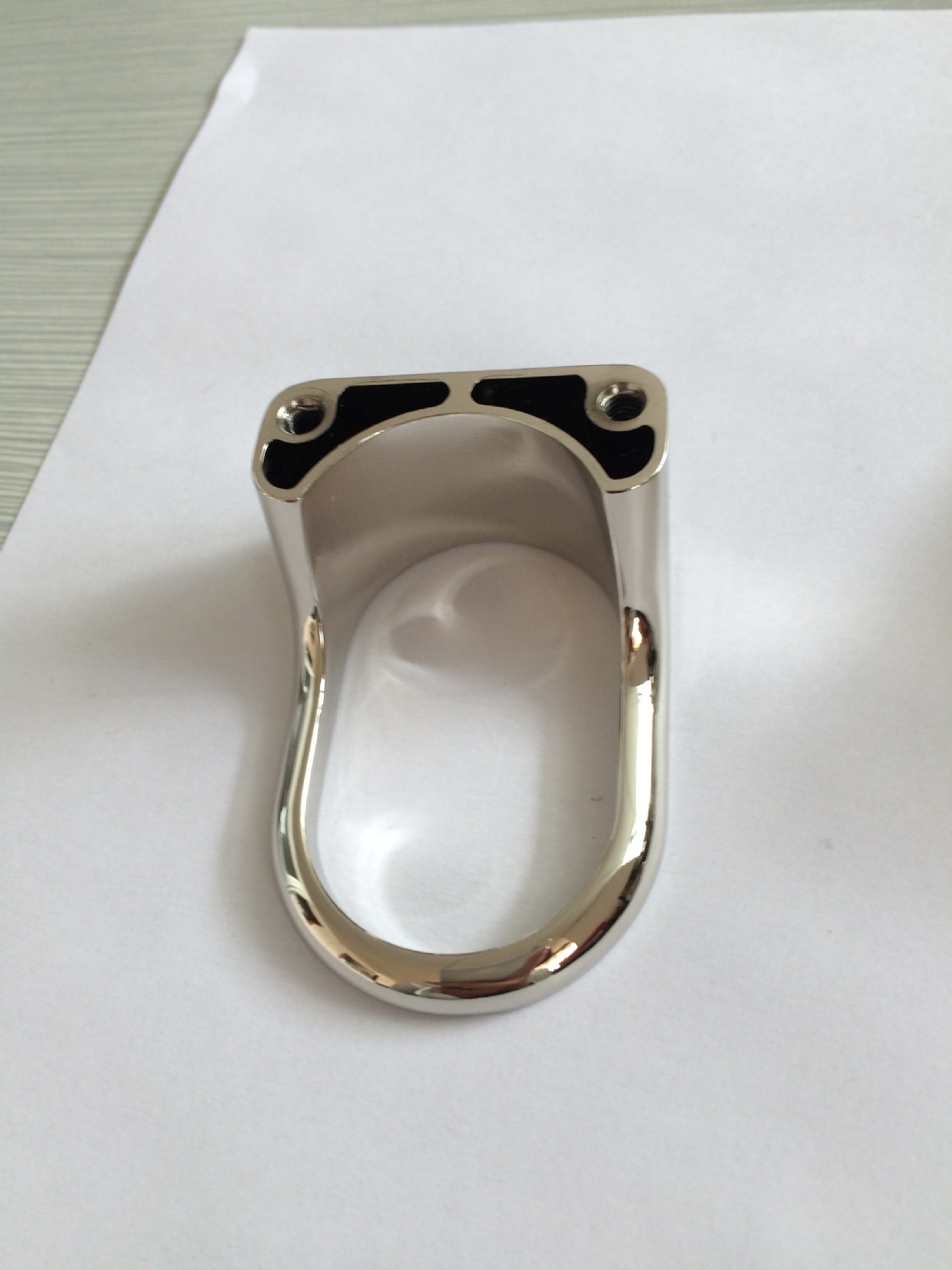 汽车五金配件电镀银色 铝合金材料汽车拉手电镀亮光银色铬色叻色