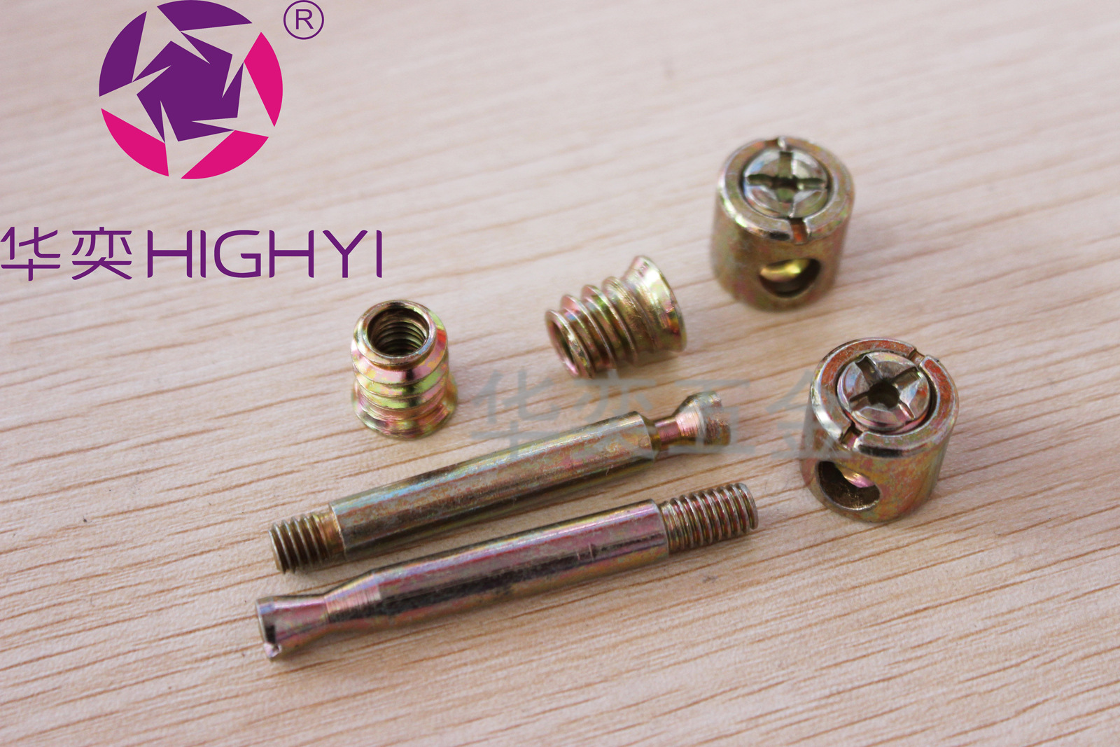 厂家直销家具五金配件三合一连接件锤子三合一f50