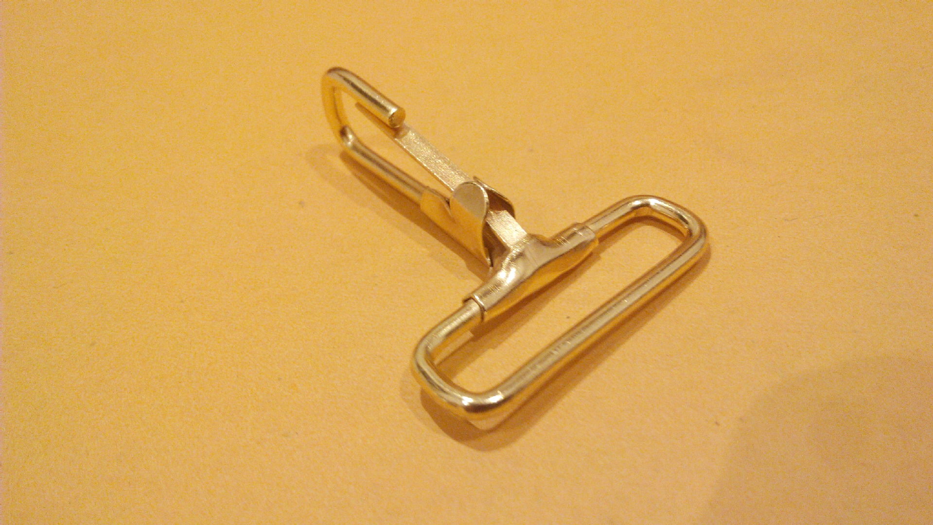 厂供钥匙扣合金 合金狗扣 金属钩扣 1寸半揽扣 1寸半勾扣