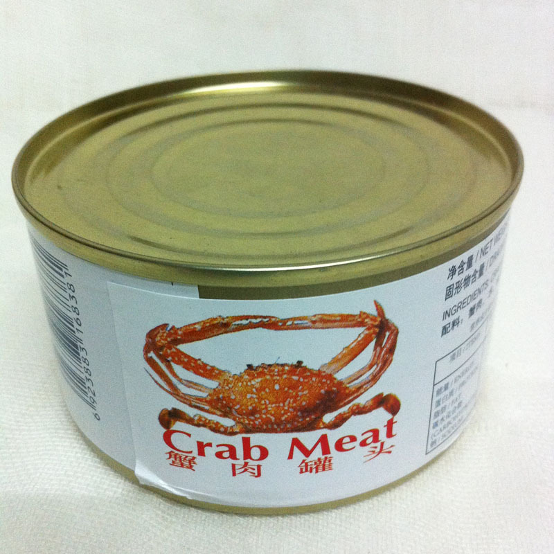 丽仕皇冠蟹肉罐头螃蟹肉蟹罐头170g原装色拉三明治配料 厂价直销